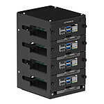 Cluster Rack pour Raspberry Pi 5, 4 B, 3 B/B+