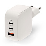Nedis Chargeur mural 70W USB + 2x USB-C GaN PD3.0 (Blanc)