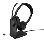 Jabra Evolve2 55 Link390c MS Stéréo avec base de chargement (USB-C)