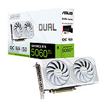 ASUS Dual GeForce RTX 5060 Ti OC Edition 16GB White