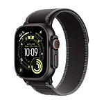 Apple Watch Ultra 3 GPS + Cellular 49 mm Titanio Negro Trail Buckle Negro/Carbono M/L