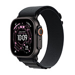 Apple Watch Ultra 3 GPS + Cellular 49 mm Titane Noir Boucle Alpine Noir S Apple Watch Ultra 3 GPS + Cellular 49 mm Titane Noir Boucle Alpine Noir S