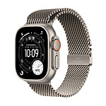 Apple Watch Ultra 3 GPS + Cellular 49 mm Titane Naturel Bracelet Milanais en Titane Naturel M Apple Watch Ultra 3 GPS + Cellular 49 mm Titane Naturel Bracelet Milanais en Titane Naturel M