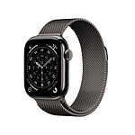 Apple Watch Series 11 GPS + Cellular 42 mm Titanium Slate Milanese Wristband