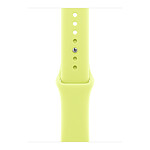 Apple Sport Band 46 mm Jaune Fluo S/M