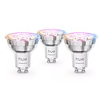 Philips Hue White and Color Ampoule intelligente Essential GU10 4.7W Bluetooth x 3