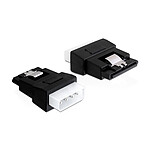 Pjp Electronics - Cavo Adattatore Da Molex A 2 SATA Per Alimentazione PC, Antigroviglio