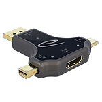 Adaptador 3 en 1 a HDMI 4K DeLock - M/F