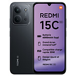 Xiaomi Redmi 15C 5G Noir (4 Go / 256 Go)