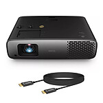 BenQ W4100i + Real Cable HD-OPTIC-8K (5m)