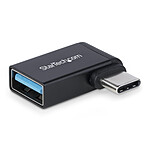 Adaptador USB 3.0 USB-C a USB-A StarTech.com - ángulo recto - negro