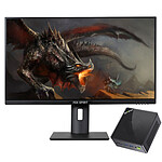 Mini PC Workstation R7-8845HS 32/2048 28" W11P