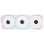 Lian Li Uni Fan TL LCD Wireless 120 (blanc) - Pack de 3