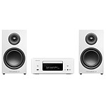 Denon RCD-N12DAB Blanc + Triangle Elara LN01 Blanc Givré