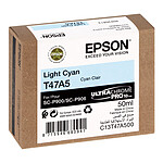 Epson Singlepack Cyan clair T47A5 UltraChrome Pro 10 ink