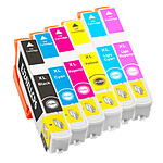 Pack de 6 cartuchos compatibles Epson T24XL (negro + cian + magenta + amarillo + cian claro + magenta claro)