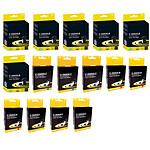 Megapack compatible Canon PGI-2500XL (6x negro, 3x cian, 3x magenta, 3x amarillo)