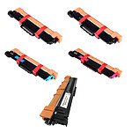 Multipack compatible Brother TN-247 (2x negro, 1x cian, 1x magenta, 1x amarillo)