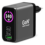 PORT Connect Chargeur Secteur USB-C Power Delivery 140W GaN + Câble 2m