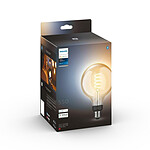 Philips Hue White Connected Filament Edison G125 7W E27 Bulb