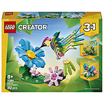 LEGO Creator 31384 3-in-1 Animali selvatici: il colibrì colorato