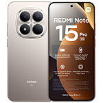 Xiaomi Redmi Note 15 Pro 5G Gris Titane (8 Go / 256 Go)