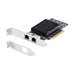 StarTech.com Carte réseau PCI Express à 2 ports RJ45 Ethernet 10GBASE-T