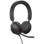 Jabra Evolve2 40 SE USB-C/A MS Stéréo Noir