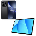 OPPO Find X9 Noir Stellaire (12 Go / 512 Go) + OPPO Pad SE Bleu Crépuscule (4 Go / 128 Go) OFFERTE !