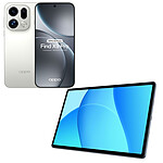 OPPO Find X9 Pro Blanco Seda (16 GB / 512 GB) + OPPO Pad SE Azul Crepúsculo (4 GB / 128 GB) ¡GRATIS!