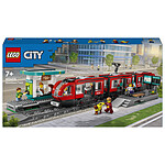 LEGO City 60423 Il tram e la stazione del centro città