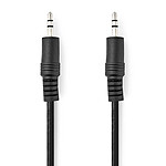 Nedis Câble Audio Stéréo Jack 3.5 mm mâles vers Jack 3.5 mm mâle - 10m