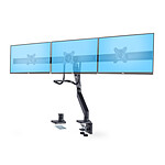 StarTech.com Support de bureau articulé à barre transversale pour 3 écrans LCD jusqu'à 27"
