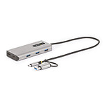 StarTech.com Adaptateur multiport USB-C avec Dual HDMI - Hub USB 3 ports (167B)