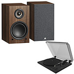 Triangle Elara LN01A Châtaignier + Teac TN-175 Noir