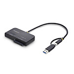 StarTech.com Adaptateur USB-C/USB-A vers M.2 NVMe et SATA 2,5"/3,5"