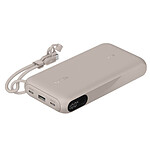 Belkin BoostCharge Powerbank 20K avec Ecran (Sable)