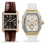 Ice Watch Ice Smart TKS 2.0 (Or Rose / Marron) + Ice Boliday Blanc/Or OFFERTE ! Ice Watch Ice Smart TKS 2.0 (Or Rose / Marron) + Ice Boliday Blanc/Or OFFERTE !