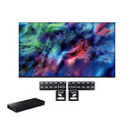 Samsung Micro RGB TMR75R95H + One Connect + Support Mural