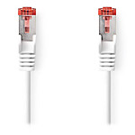 Nedis Câble RJ45 catégorie 6 S/FTP 10 m (Blanc)
