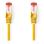 Nedis Câble RJ45 catégorie 6 S/FTP 0.5 m (Jaune) Nedis Câble RJ45 catégorie 6 S/FTP 0.5 m (Jaune)