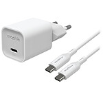 Mophie USB-C GaN Wall Adapter 20W + Câble liasse