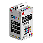 UPrint ET104UPP4 Pack de Bouteilles d'encre compatibles Epson 104 EcoTank (CMJN)