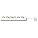 Goobay Multiprise 6 prises (type F, CEE 7/3) - 3 m - Blanc Goobay Multiprise 6 prises (type F, CEE 7/3) - 3 m - Blanc