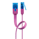 Goobay Cable RJ45 Plano Cat 6a U/UTP 2 m (Magenta) Goobay Cable RJ45 Plano Cat 6a U/UTP 2 m (Magenta)
