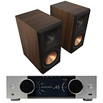 Onkyo Muse Y-40 Argent + Klipsch RP-600M II Ebène