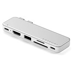Satechi USB-C Snap Hub 6-en-1 (Argent)
