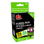 UPrint Pack de 2 cartouches compatibles HP 305XL (Noir/Couleur)