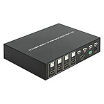 DeLock Switch KVM 4 ports HDMI 4K 60 Hz avec hub USB 2.0 DeLock Switch KVM 4 ports HDMI 4K 60 Hz avec hub USB 2.0