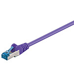 Goobay Câble RJ45 catégorie 6a S/FTP 2 m (Violet) Goobay Câble RJ45 catégorie 6a S/FTP 2 m (Violet)